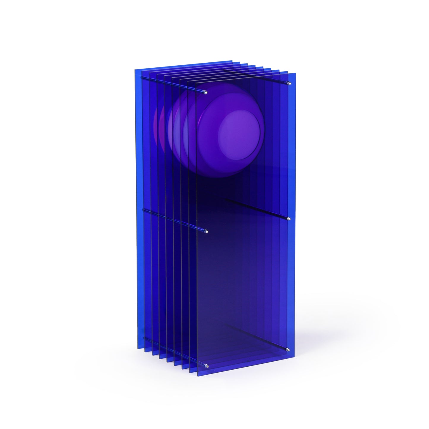 Lớp big rectangle in blue acrylic