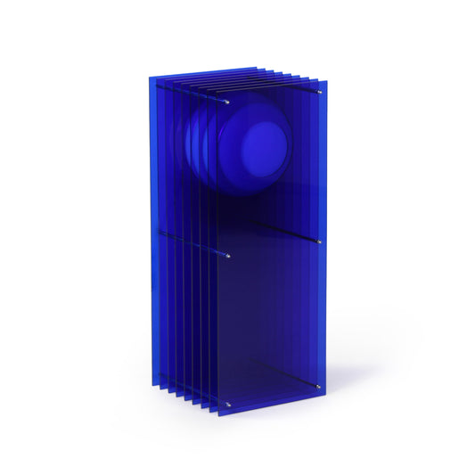 Lớp big rectangle in blue acrylic