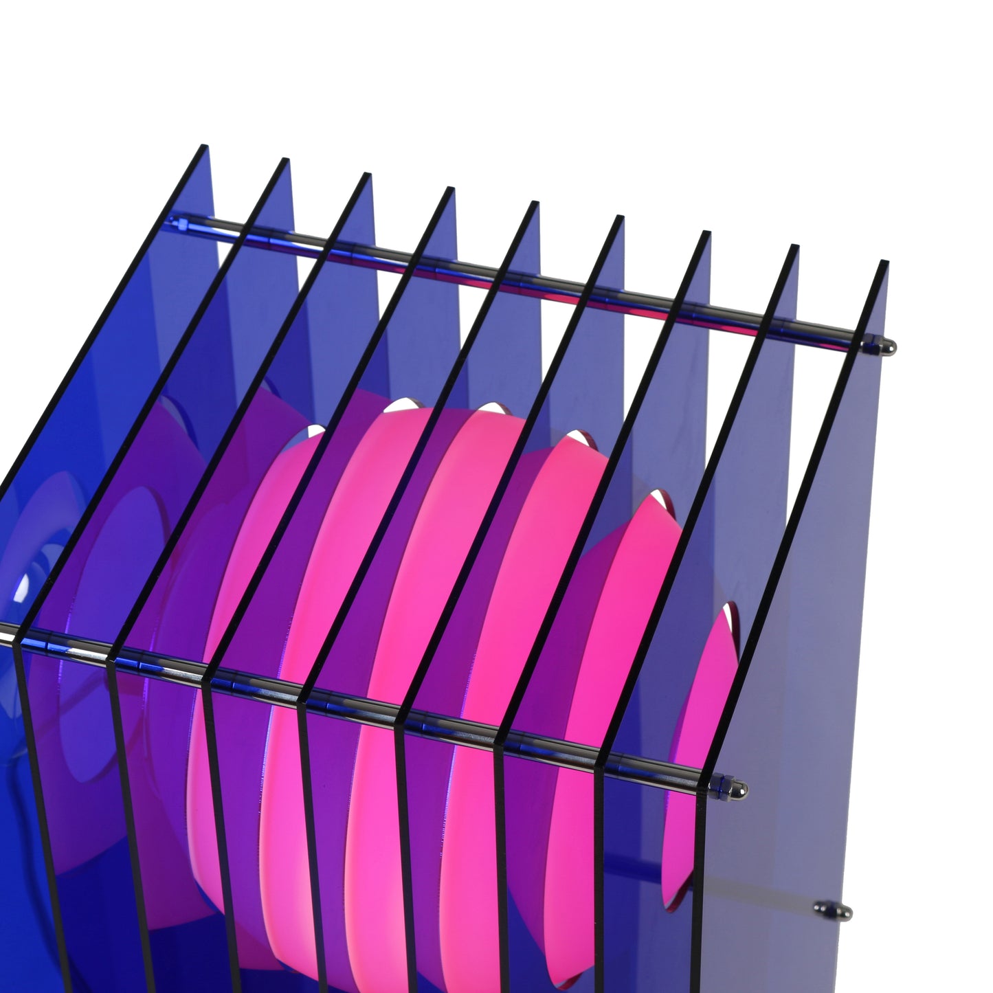 Lớp big rectangle in blue acrylic