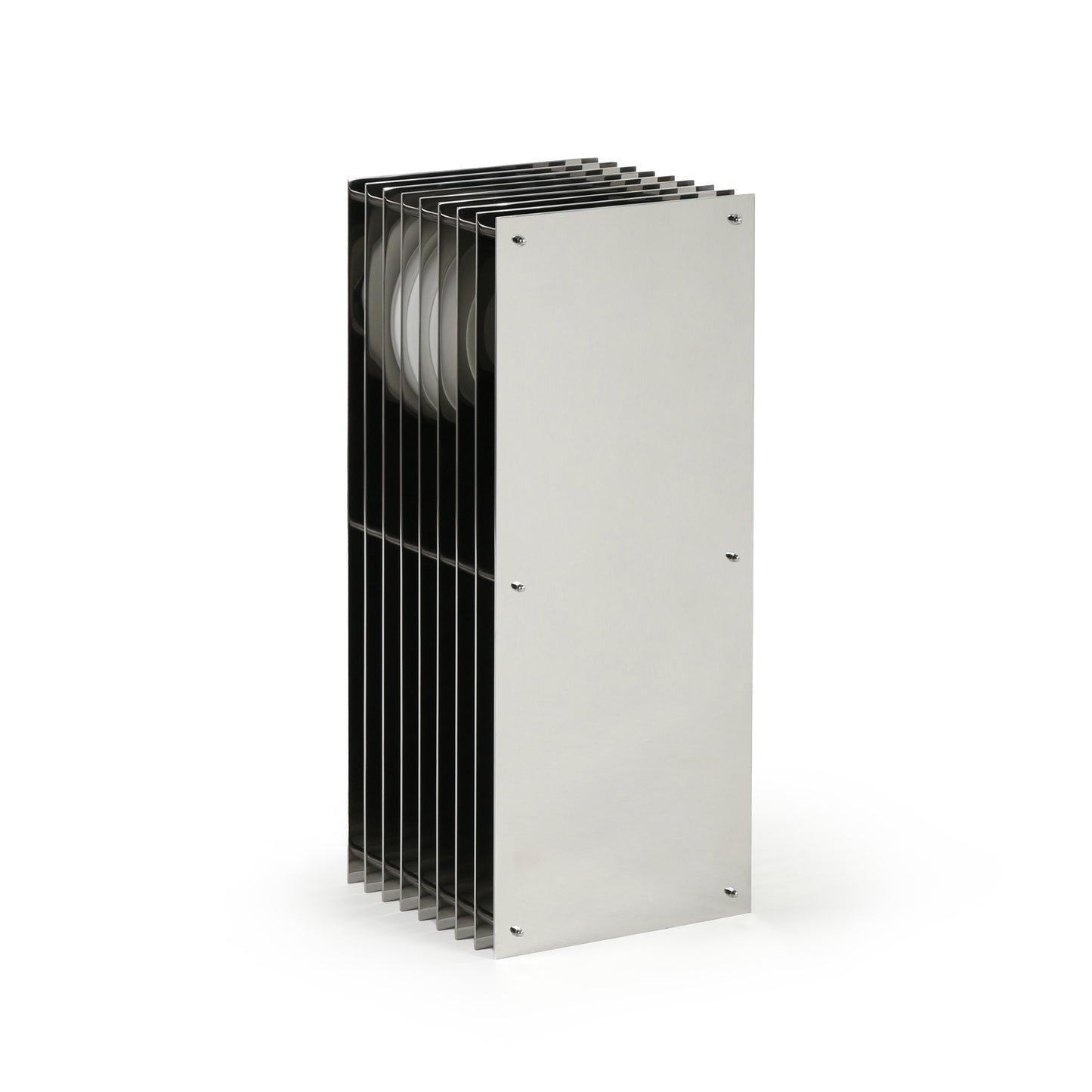 Lớp big rectangle in mirror polished stainless steel