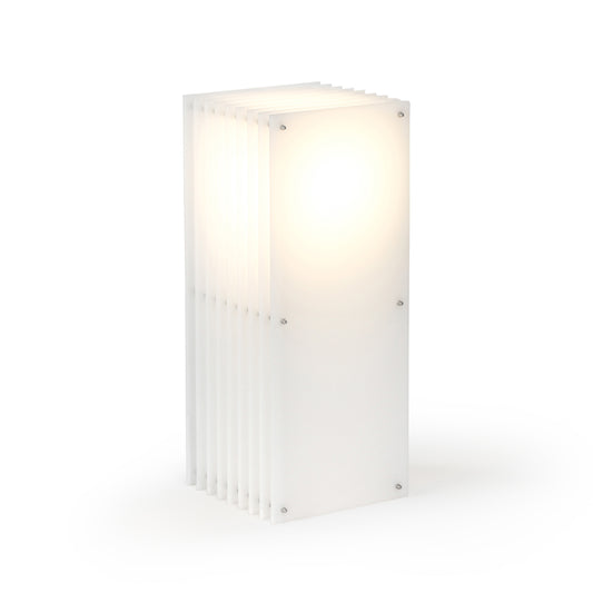 Lớp big rectangle in milky acrylic