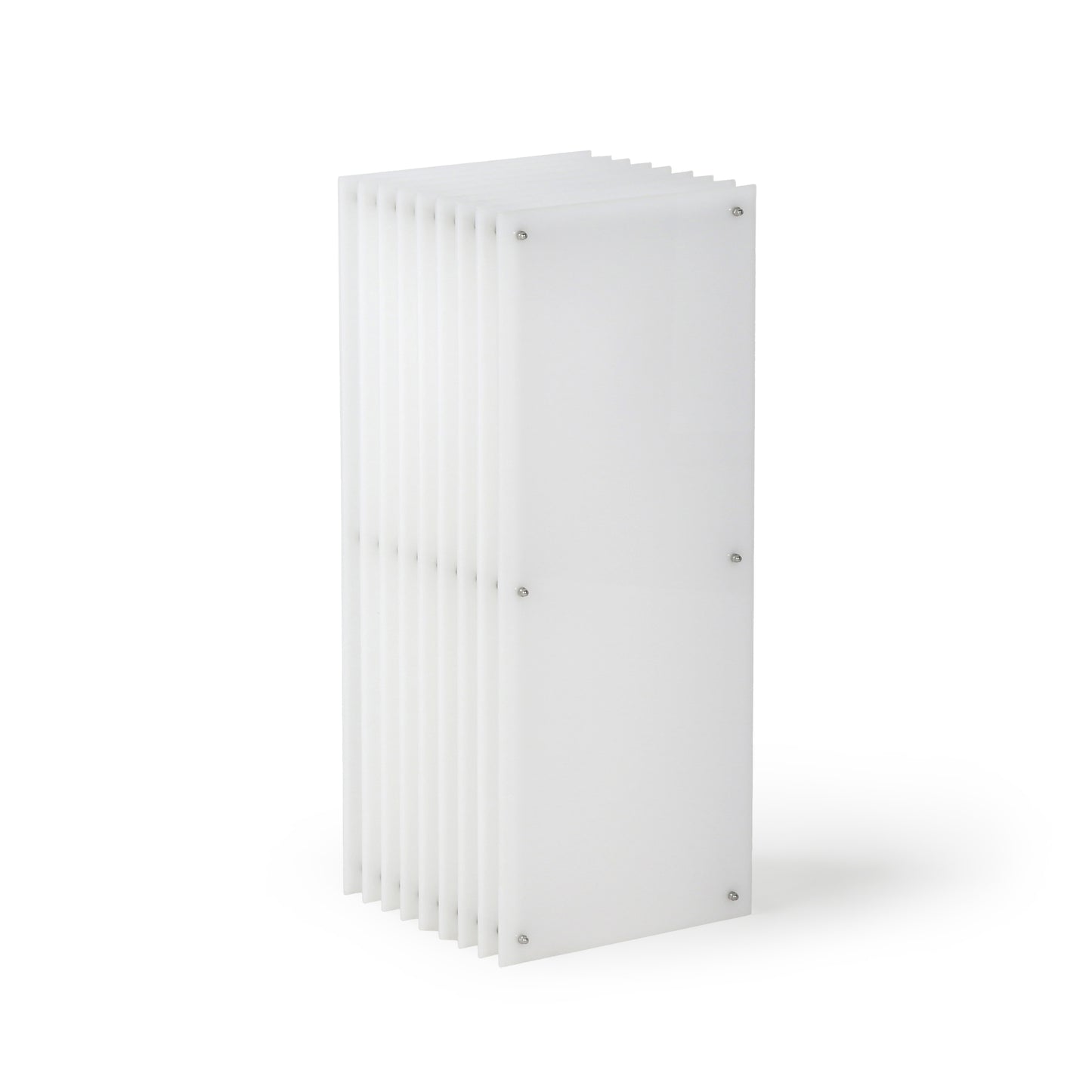 Lớp big rectangle in milky acrylic