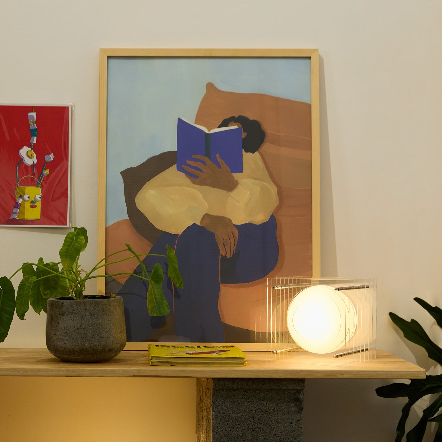 Lớp small square in clear acrylic