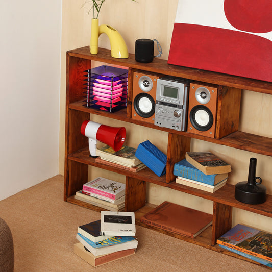 Lớp small rectangle in blue acrylic