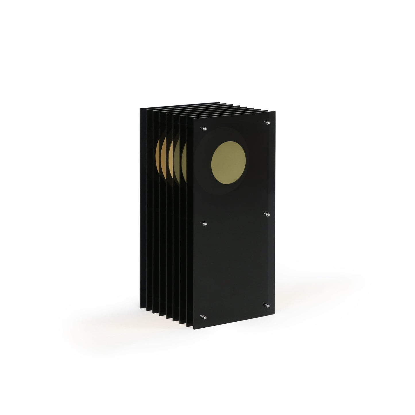 Lớp small rectangle in dark grey acrylic