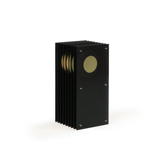 Lớp small rectangle in dark grey acrylic