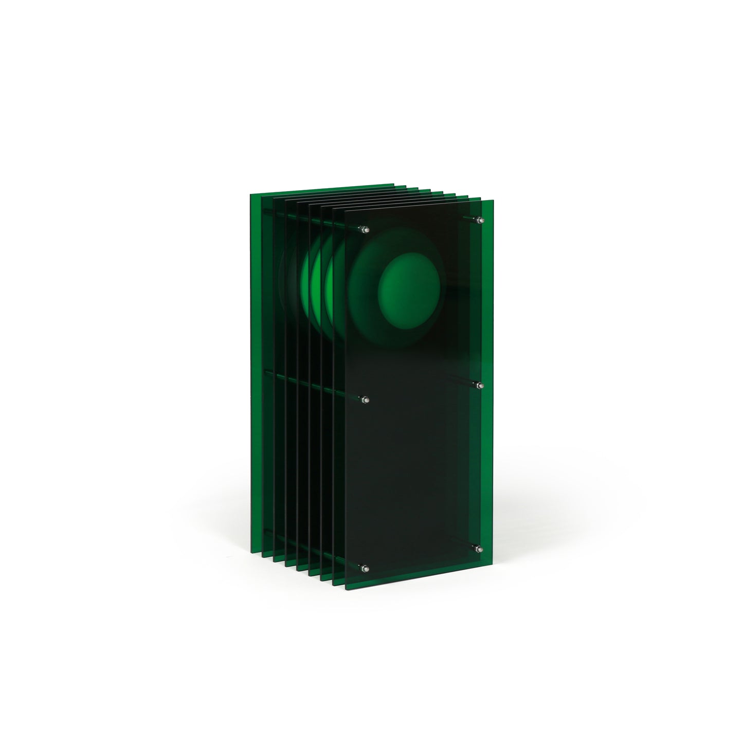 Lớp small rectangle in green acrylic