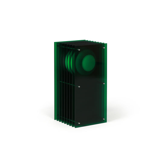 Lớp small rectangle in green acrylic