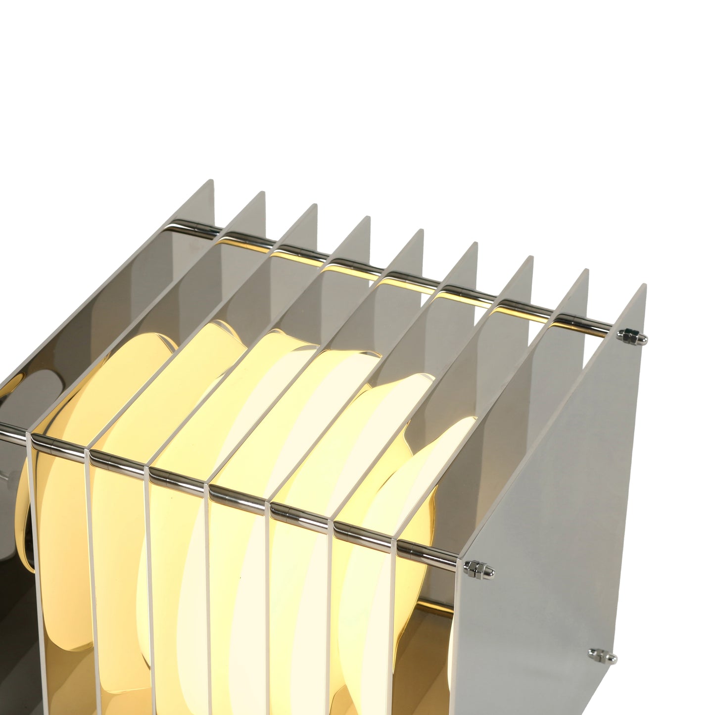 Lớp big square in mirror polished stainless steel