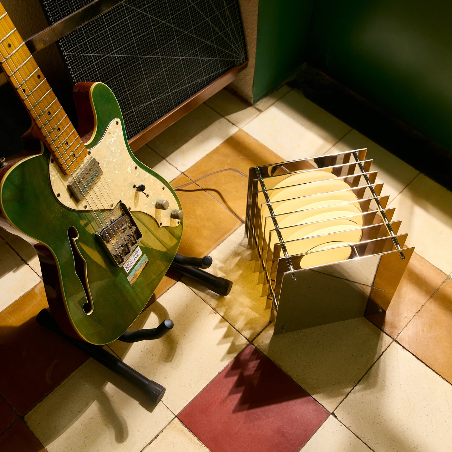 Lớp big square in mirror polished stainless steel