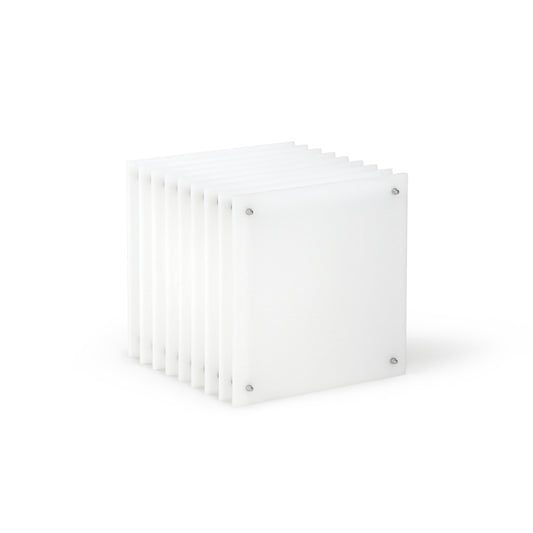 Lớp big square in milky acrylic