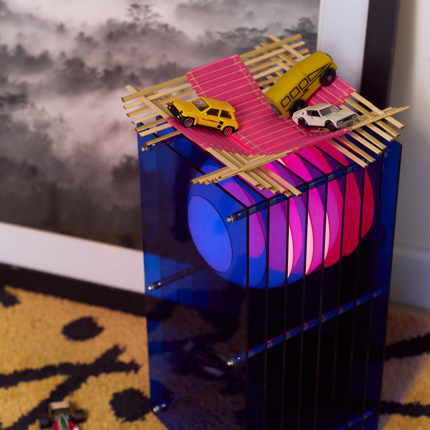 Đan Catch-all in pink