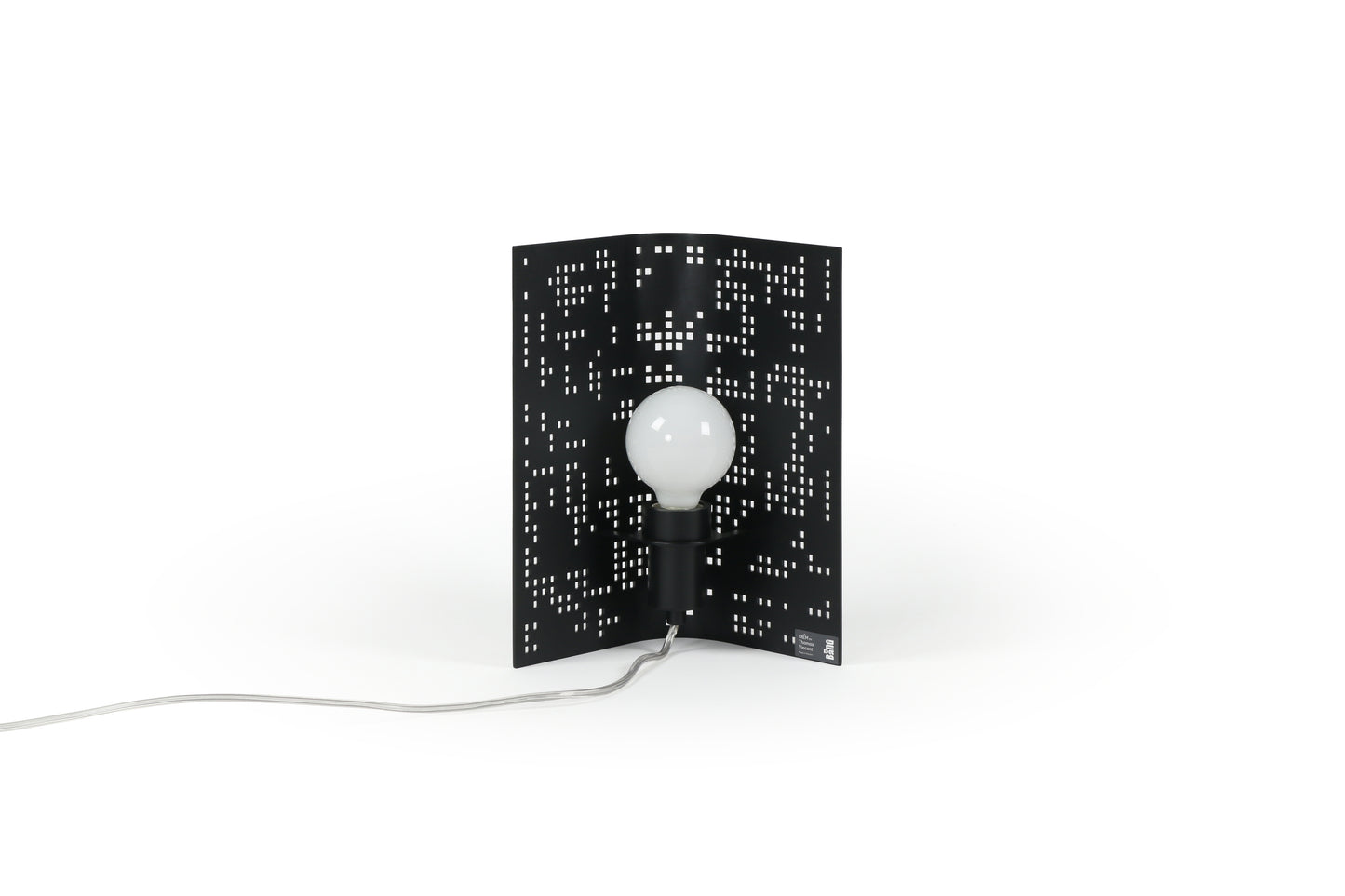 Điểm lamp in black