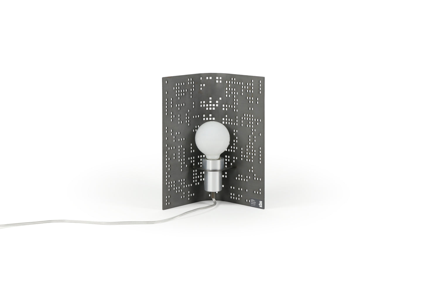 Điểm lamp in raw steel