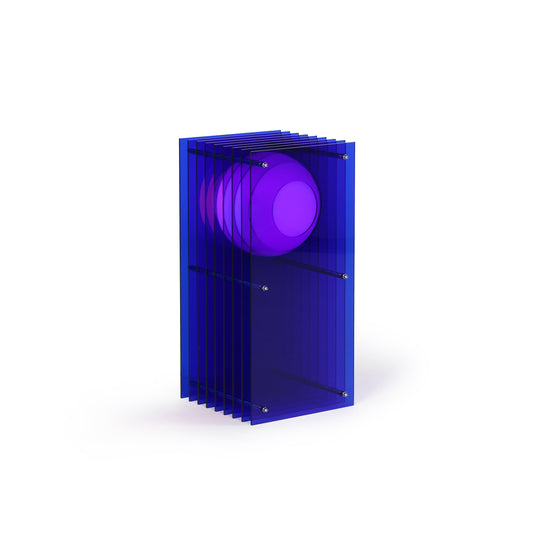 Lớp small rectangle in blue acrylic