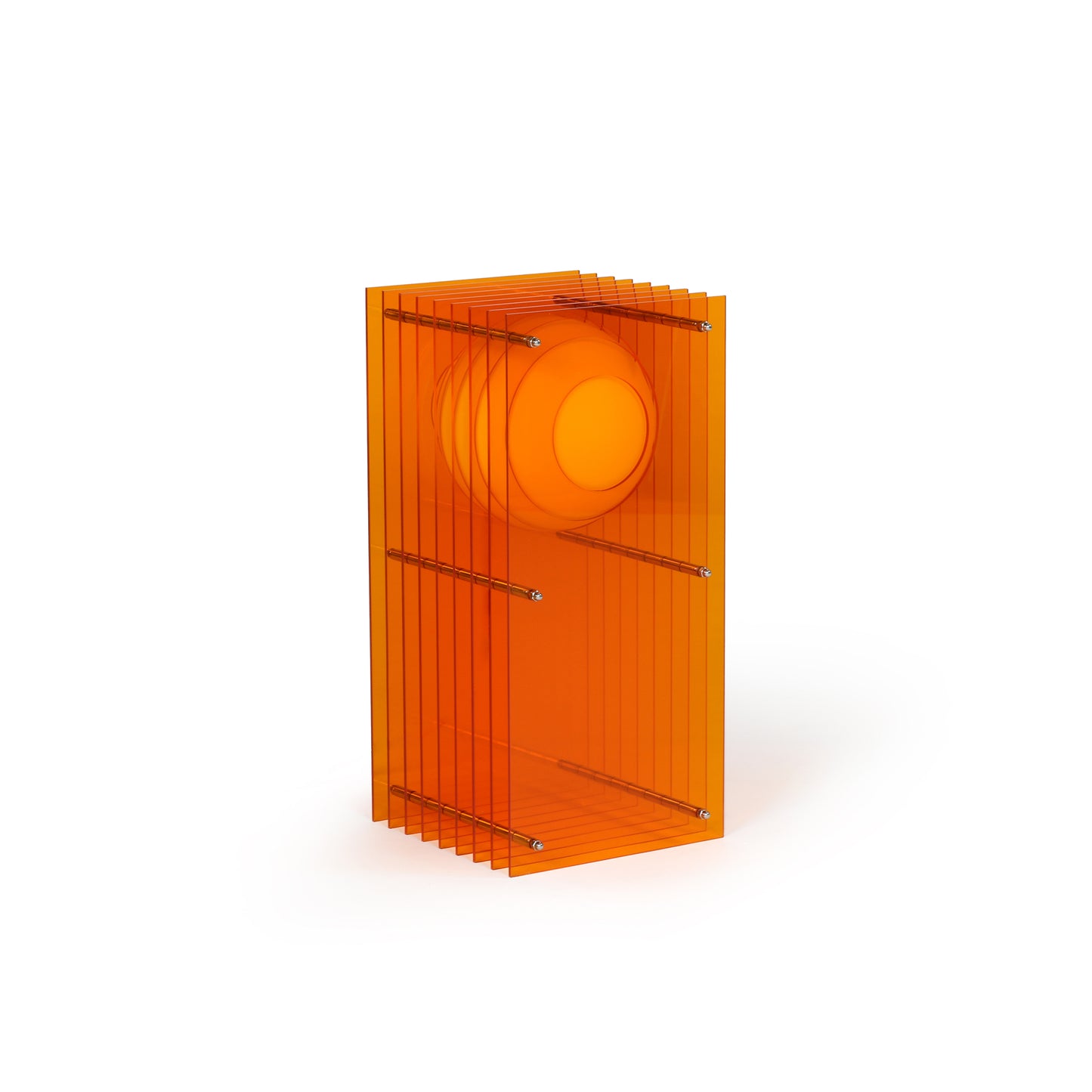Lớp small rectangle in orange acrylic