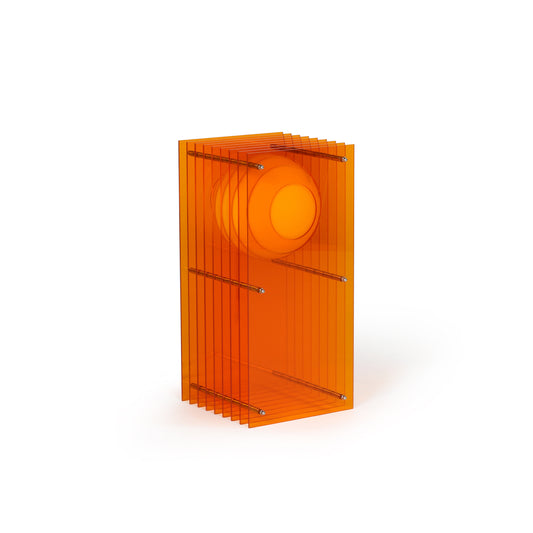 Lớp small rectangle in orange acrylic