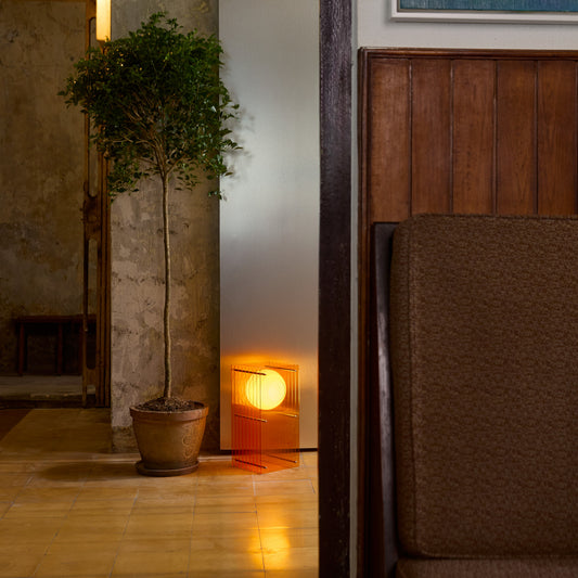 Lớp small rectangle in orange acrylic