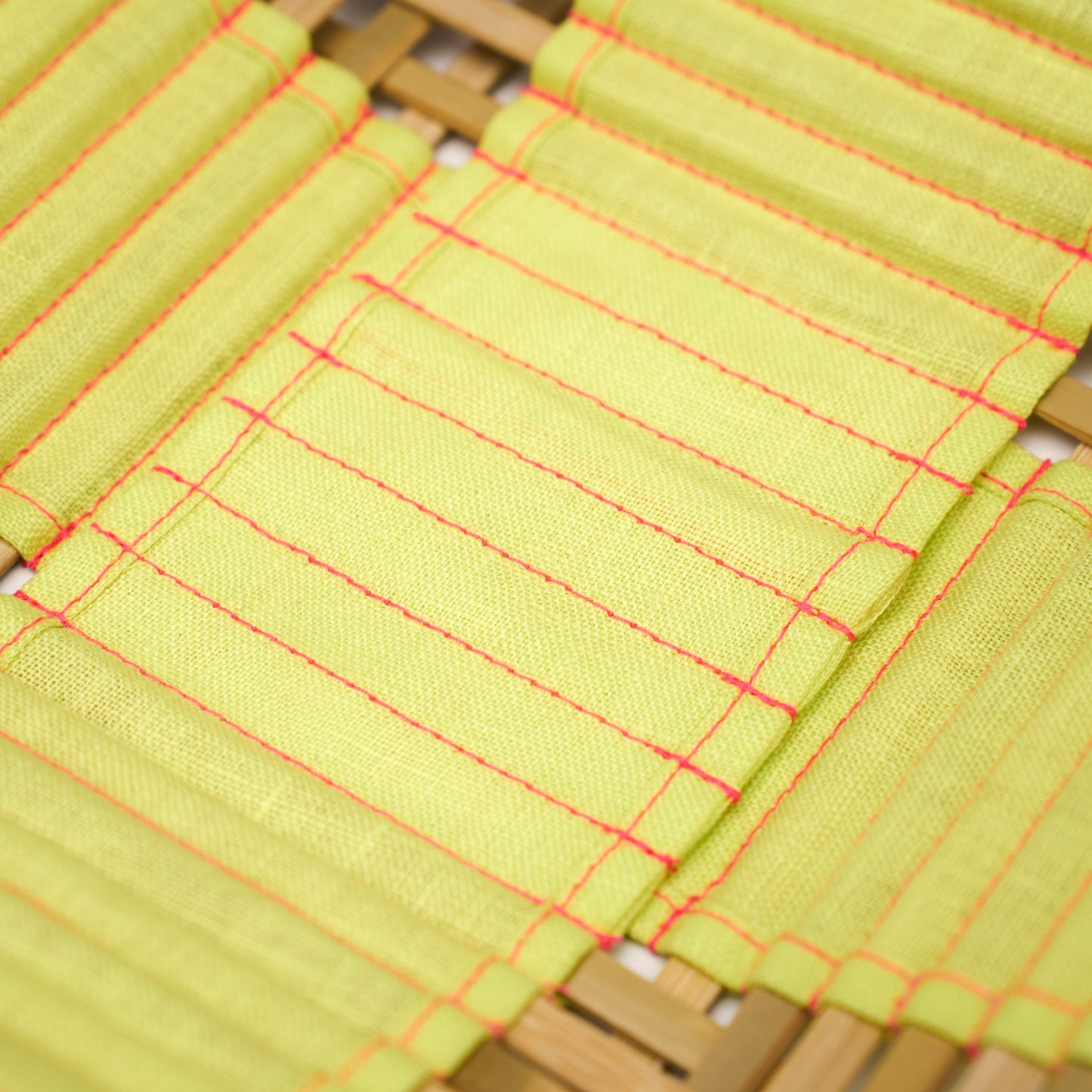 Đan Catch-all in neon lime