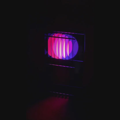 Lớp big rectangle in blue acrylic