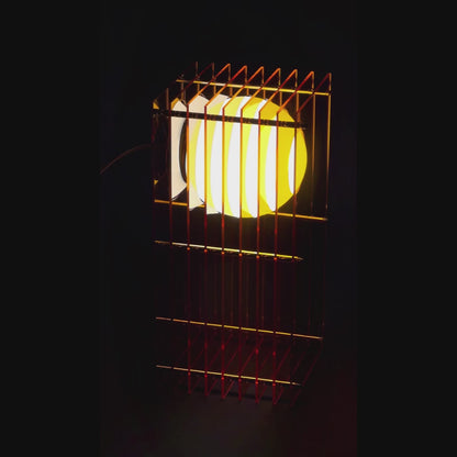 Lớp small rectangle in orange acrylic